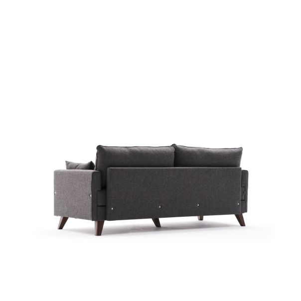 ATELIER DEL SOFA Trosed Bella Sofa Bed, antracit - 825BLC2575