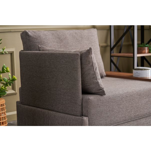 ATELIER DEL SOFA Ugaona sofa Fly, leva, braon - 825BLC2660