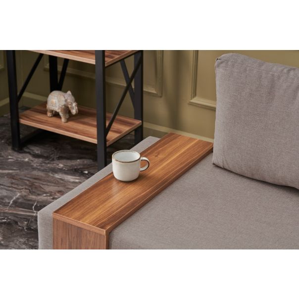 ATELIER DEL SOFA Ugaona sofa Fly, leva, krem - 825BLC2662