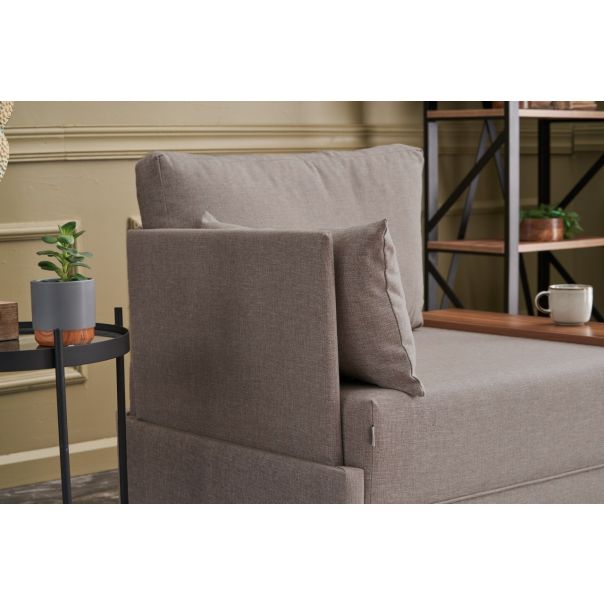 ATELIER DEL SOFA Ugaona sofa Fly, leva, krem - 825BLC2662