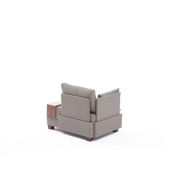 ATELIER DEL SOFA Ugaona sofa Fly, leva, krem - 825BLC2662