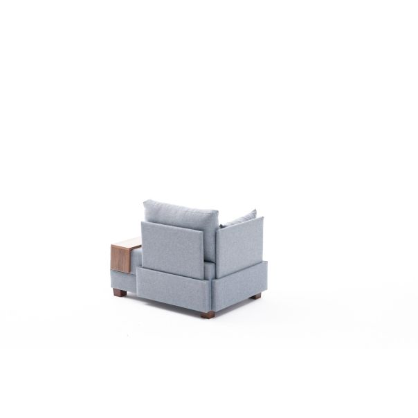 ATELIER DEL SOFA Ugaona sofa Fly, leva, svetloplava - 825BLC2664