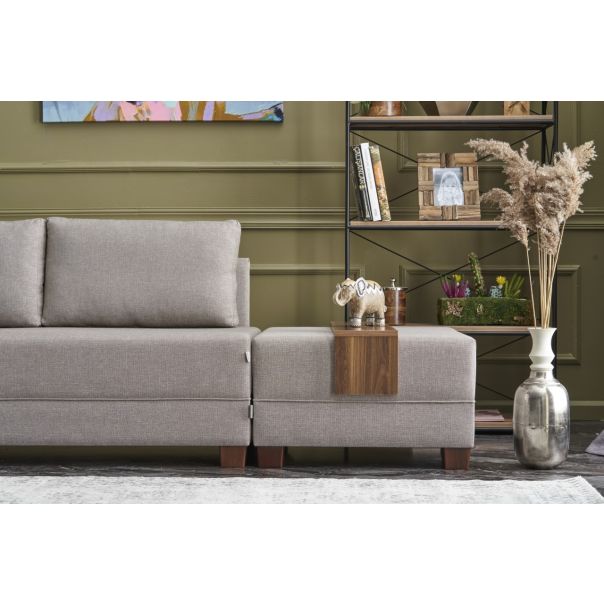 ATELIER DEL SOFA Ugaona garnitura Fly, desna, krem - 825BLC2671