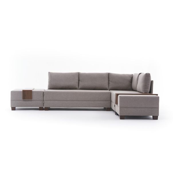ATELIER DEL SOFA Ugaona garnitura Fly, desna, krem - 825BLC2671