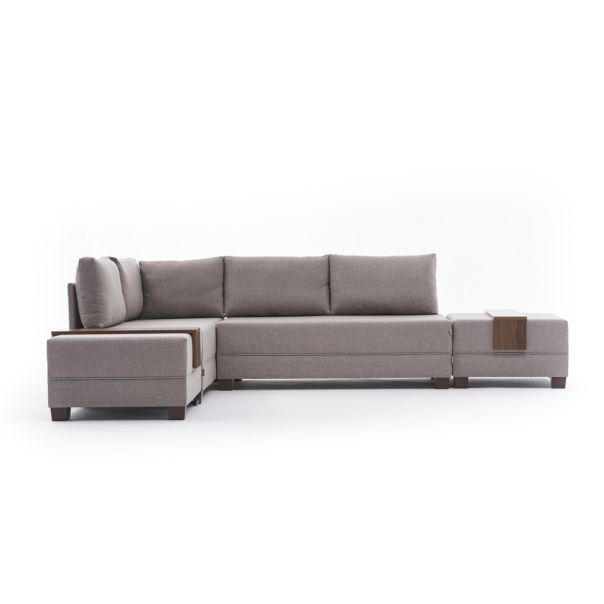 ATELIER DEL SOFA Ugaona garnitura Fly, leva, krem - 825BLC2672