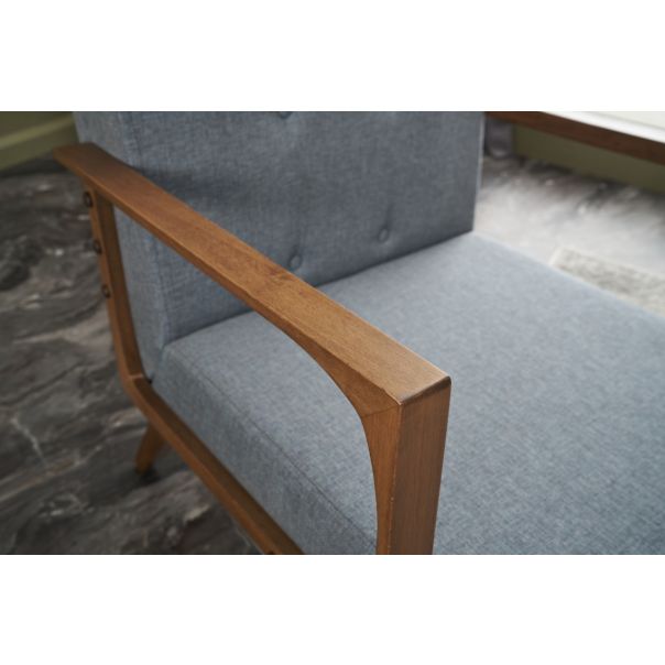 ATELIER DEL SOFA Fotelja Kemer, svetloplava - 825BLC2706