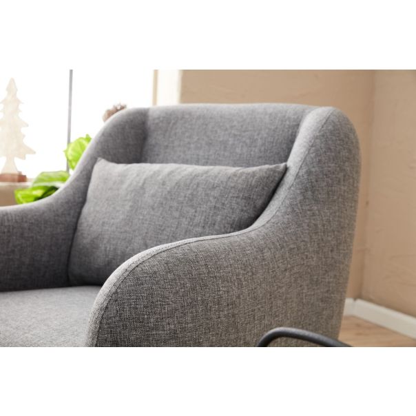 ATELIER DEL SOFA Fotelja Venus, siva - 825BLC2746