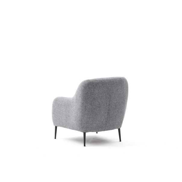 ATELIER DEL SOFA Fotelja Venus, siva - 825BLC2746