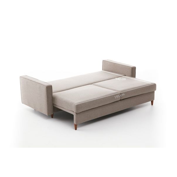 ATELIER DEL SOFA Trosed Eva, krem - 825BLC2780