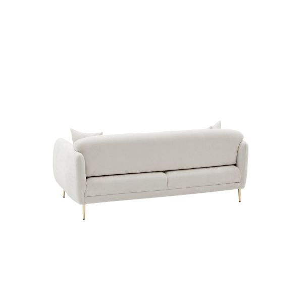 ATELIER DEL SOFA Sofa trosed Simena, krem - 825BLC2837