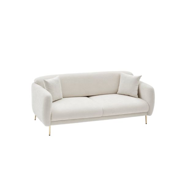 ATELIER DEL SOFA Sofa trosed Simena, krem - 825BLC2837