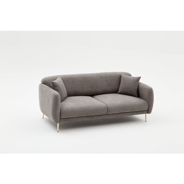 ATELIER DEL SOFA Sofa trosed Simena, siva - 825BLC2838