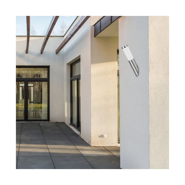 Rabalux Spoljna zidna rasveta Inox torch E27 1x MAX 25W brušeni hrom (8261) - 8261