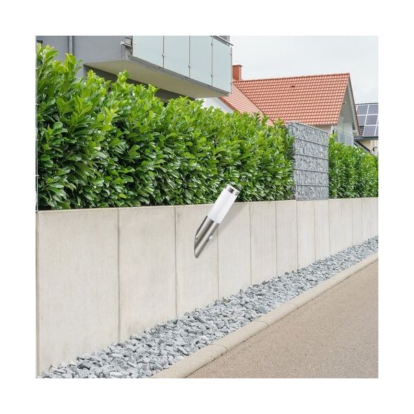 Rabalux Spoljna zidna rasveta Inox torch E27 1x MAX 25W brušeni hrom (8266) - 8266-1