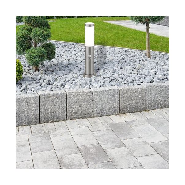 Rabalux Spoljna podna rasveta Inox torch E27 1x MAX 25W brušeni hrom (8267) - 8267-1