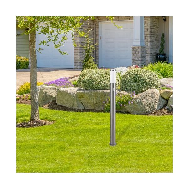 Rabalux Spoljna podna rasveta Inox torch E27 1x MAX 25W brušeni hrom (8268) - 8268