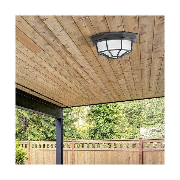 Rabalux Spoljna plafonska rasveta Milano E27 1x MAX 100W crna (8346) - 8346