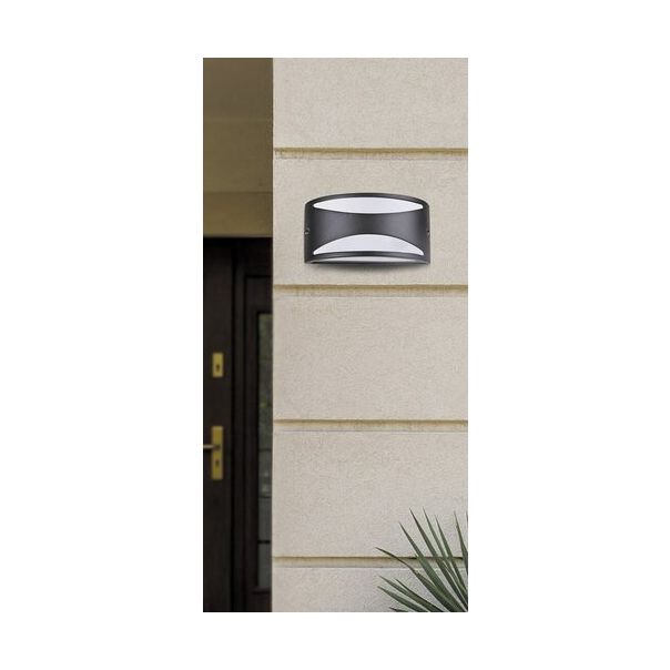 Rabalux Spoljna zidna rasveta Manhattan E27 1x MAX 60W mat crno (8359) - 8359