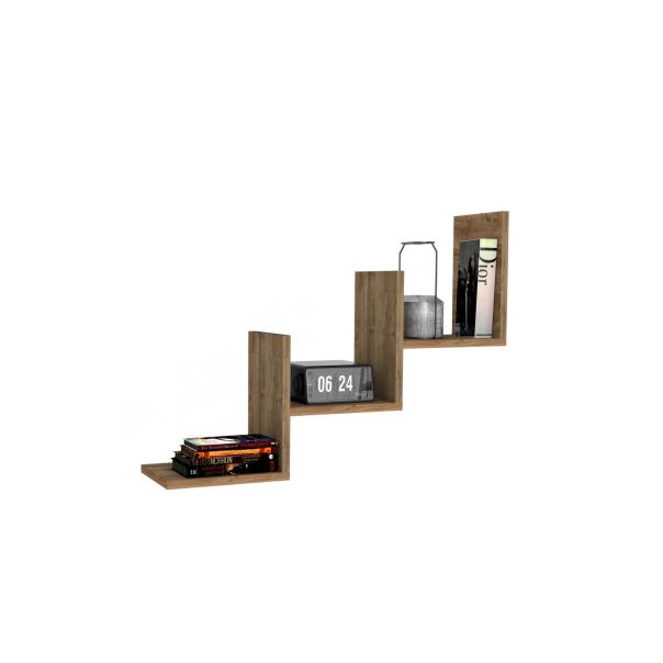 HANAH HOME Zidna polica Mist, braon - 835PUQ1619