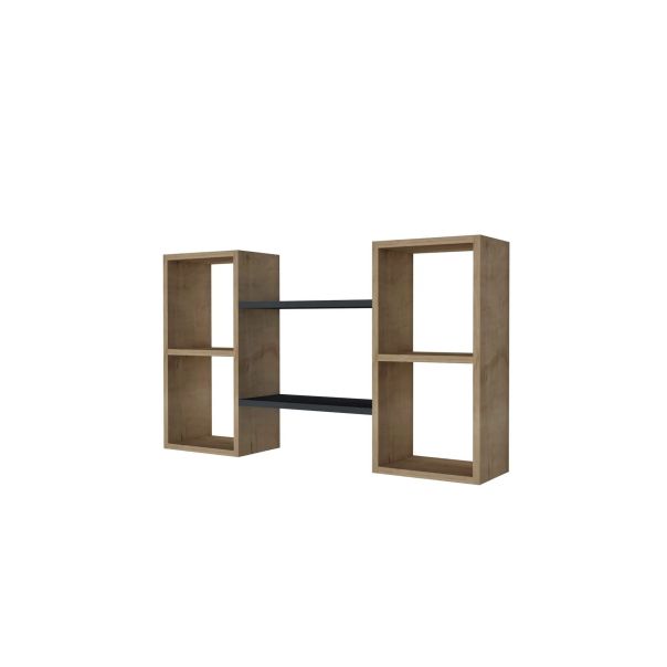 HANAH HOME Zidna polica Bambi, krem/antracit - 835PUQ1671