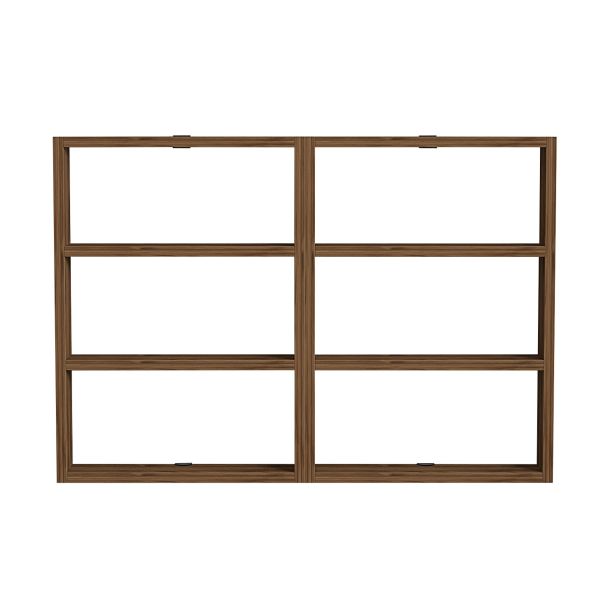 HANAH HOME Zidna polica Hexa, braon - EP3056909