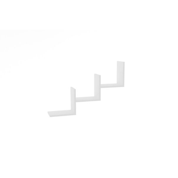 HANAH HOME Zidna polica Mist, bela - 835PUQ2837