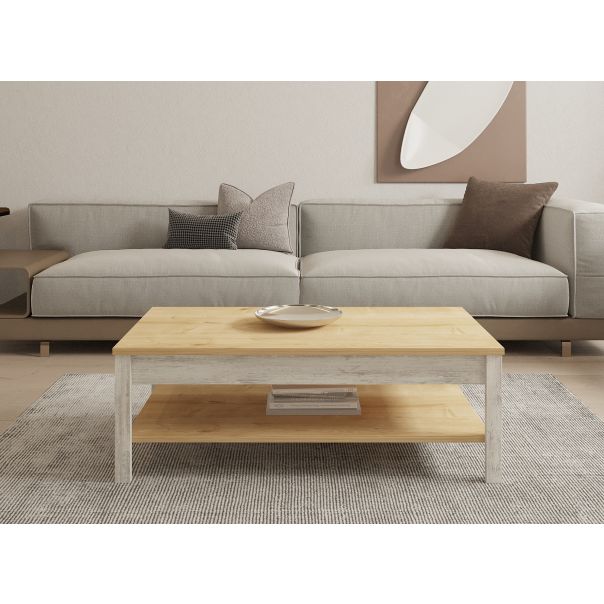 HANAH HOME Klub sto Moli, krem/bela - 835PUQ2839