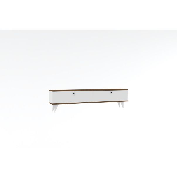 HANAH HOME TV komoda Paris, bela/braon - 835PUQ3021