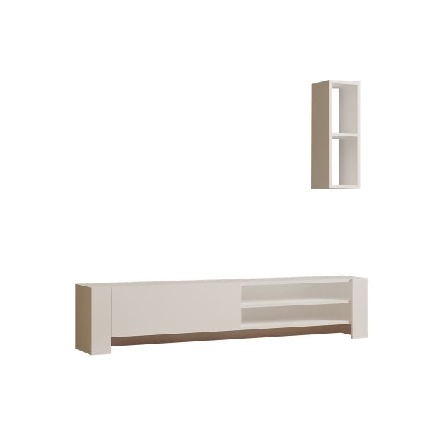 HANAH HOME TV komoda Naz, bela - 835PUQ3022