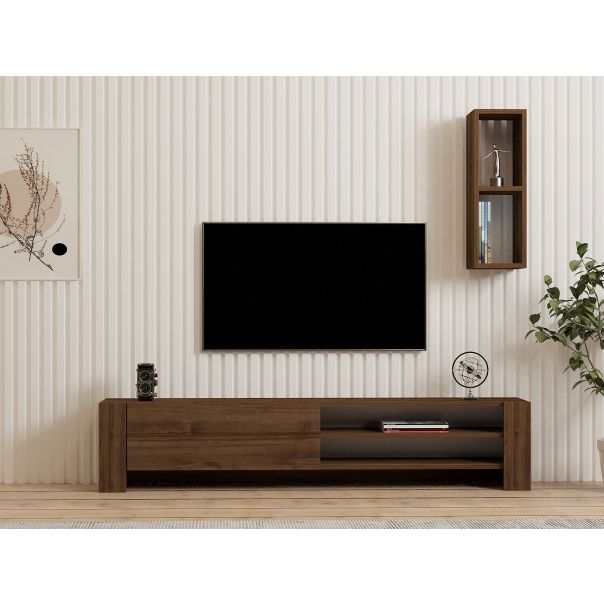 HANAH HOME TV komoda Naz, braon - 835PUQ3023