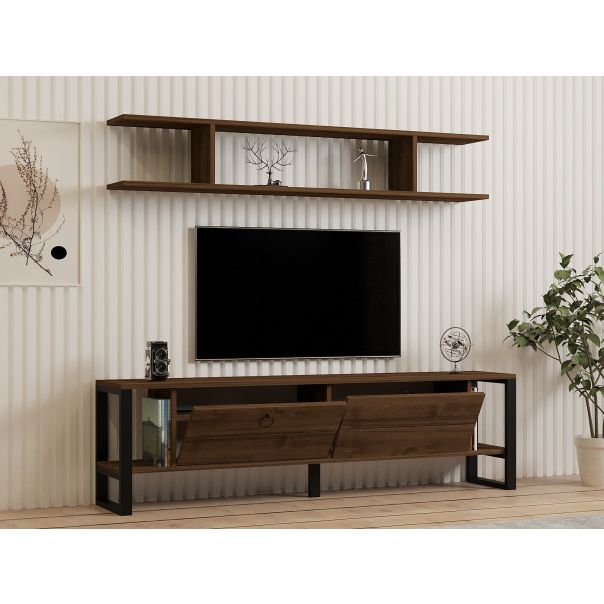 HANAH HOME TV komoda Melis Lydia, braon - 835PUQ3042