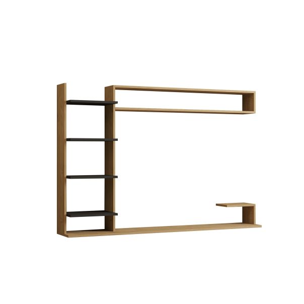 HANAH HOME TV komoda Noble, krem/antracit - 835PUQ3063