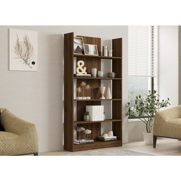 HANAH HOME Polica za knjige Ikiz, braon - 835PUQ3655