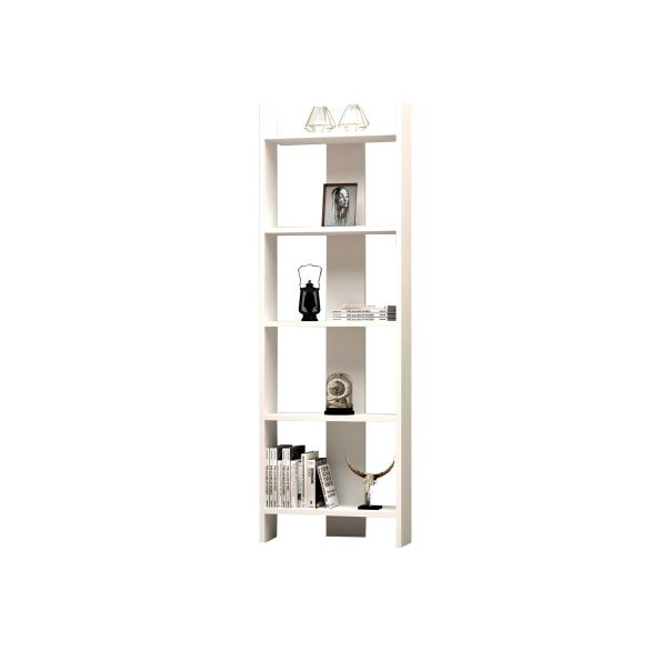 HANAH HOME Polica za knjige Virba, bela - 835PUQ3681