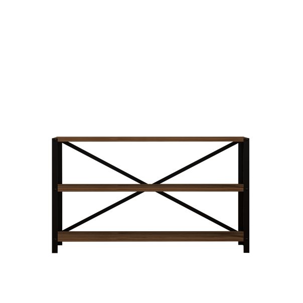 HANAH HOME Polica za knjige Derby, braon - 835PUQ3692