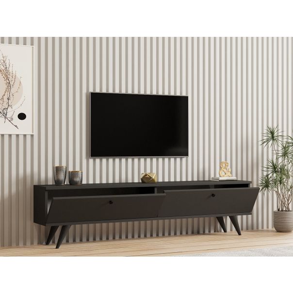 HANAH HOME TV komoda Paris, antracit - 835PUQ4532