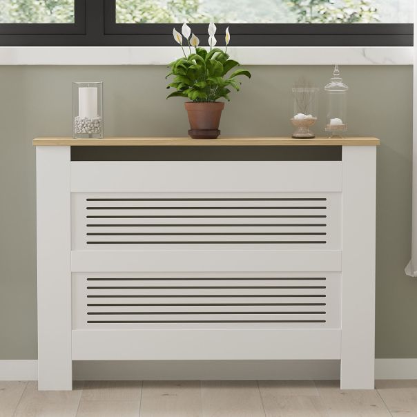HANAH HOME Maska za radijator Termora, braon/bela - EP3132490