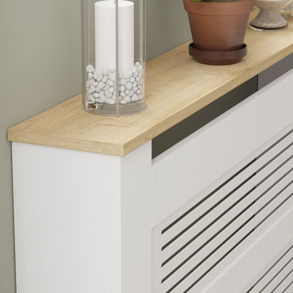 HANAH HOME Maska za radijator Termora, braon/bela - EP3132490