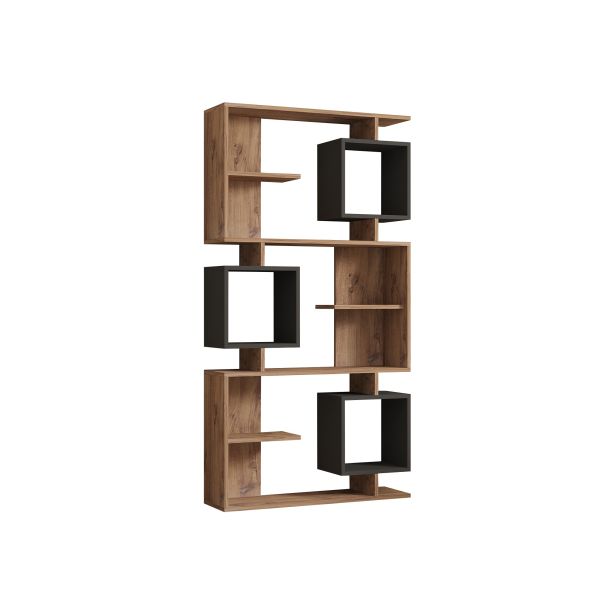 HANAH HOME Polica za knjige Icardi, krem/antracit - 835PUQ5316