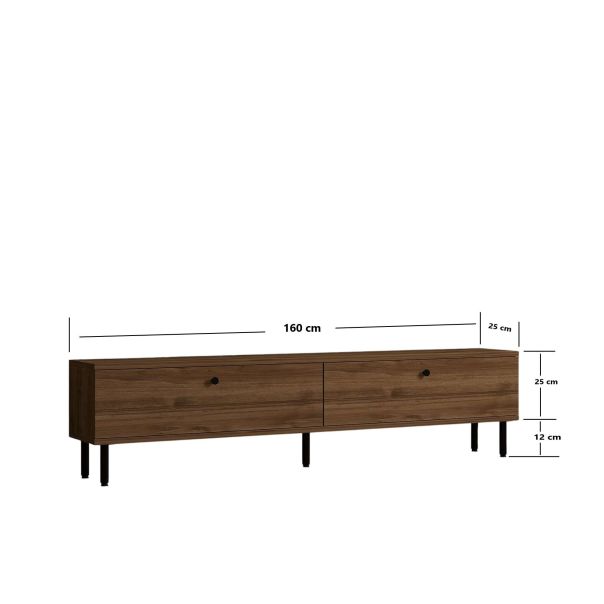 HANAH HOME TV komoda Nantes, braon - EP3056984