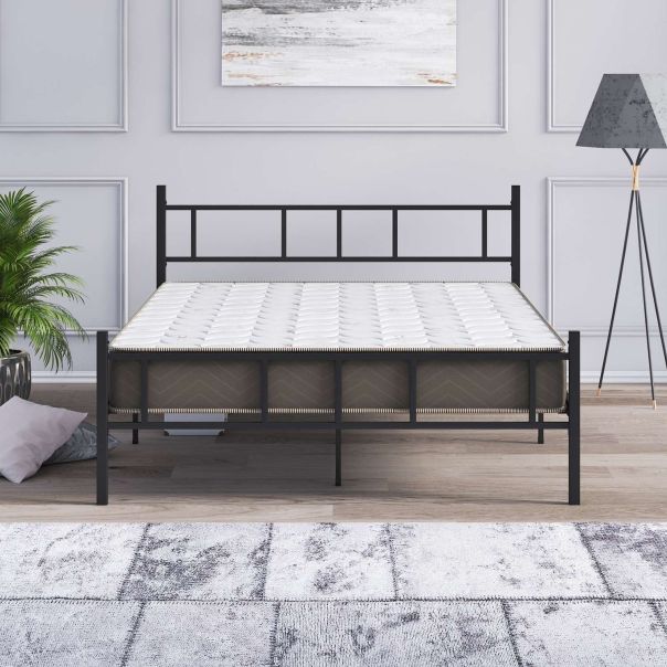 HANAH HOME Bračni krevet 160x200cm Akın, crna - EP3132589