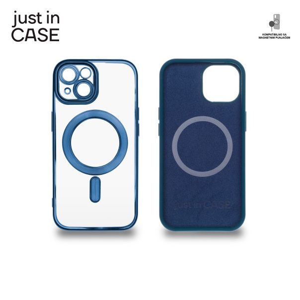 JUST IN CASE Futrola MAG MIX 2u1 za iPhone 15, plava - MAGPL112BL
