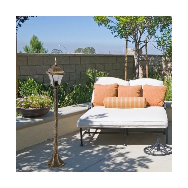 Rabalux Spoljna podna rasveta Toscana E27 1x MAX 60W antično zlato (8395) - 8395-1