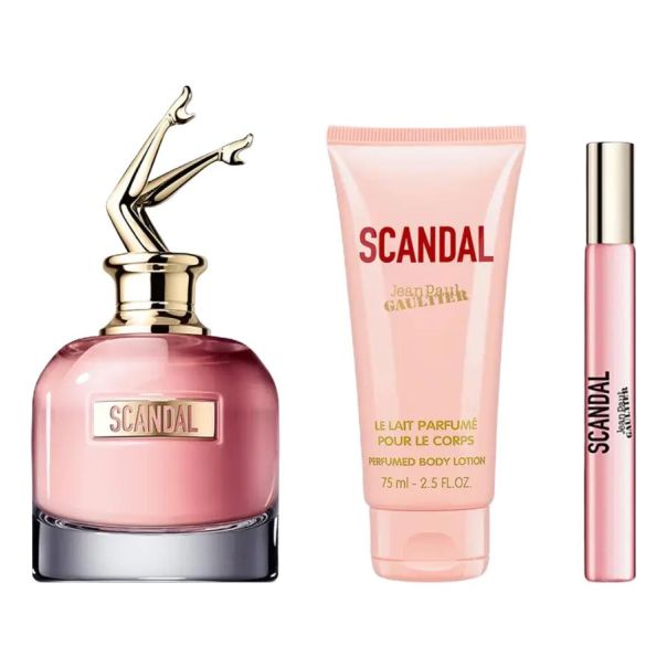Jean Paul Gaultier Scandal Set EDP 80ml + Body Lotion 75ml + EDP 10ml - EP3024778