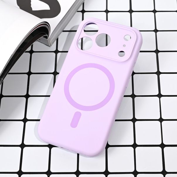 Maska za iPhone 17 Pro 6.3 lila Magsafe Pure color - 223368