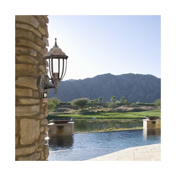 Rabalux Spoljna zidna rasveta Nizza E27 1x MAX 60W antično zlato (8458) - 8458