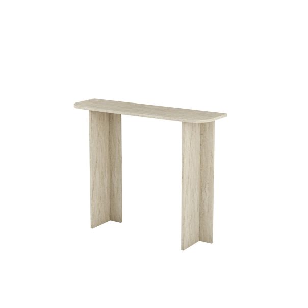 HANAH HOME Konzolni sto Modena, mermerna krem - EP3057080