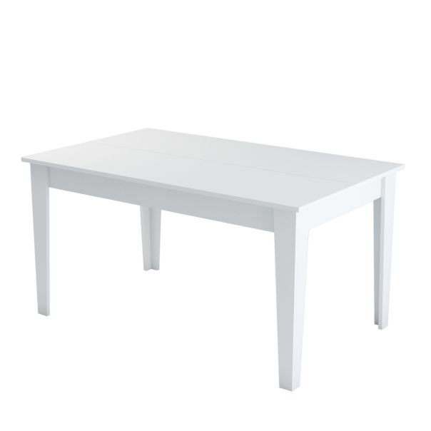 HANAH HOME Terpezarijski sto Milan 519, bela - 845HCT1407