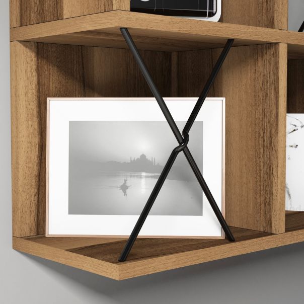 HANAH HOME Zidna polica Extra, braon - 845HCT1614