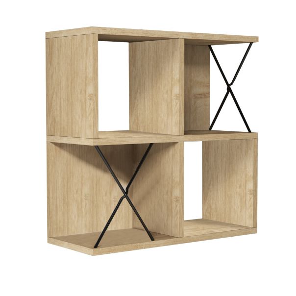 HANAH HOME Zidna polica Extra, svetlobraon - 845HCT1617